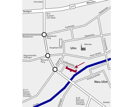Anfahrtsweg zur Wein-Bastion