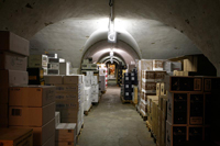 Blick ins Lager der Wein-Bastion