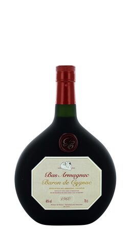 1960 Baron de Cygnac - Armagnac AC 40% - in Holzkiste