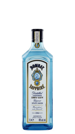 Bombay Sapphire - London Dry Gin 1,0 l - 40% - Grossbritannien