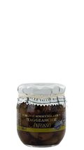 Anfosso - Taggiasche & Snocciolate Oliven ohne Stein in Öl - 370g Glas (Abtropfgewicht 185g)