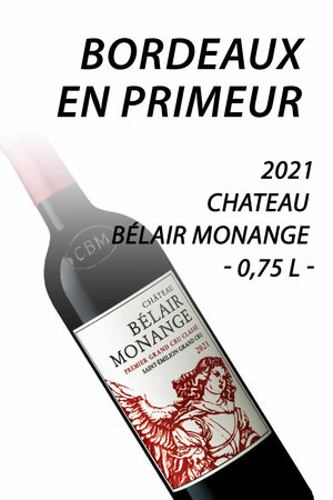 2021 Chateau Belair Monange - St. Emilion Premier Grand Cru Classe