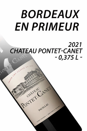 2021 Chateau Pontet Canet 0,375 l - halbe Flasche - Grand Cru Classe Pauillac