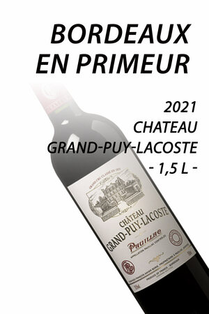 2021 Chateau Grand Puy Lacoste 1,5 l - Magnum - Grand Cru Classe Pauillac