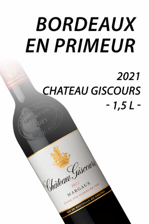 2021 Chateau Giscours 1,5 l - Magnum - Grand Cru Classe Margaux