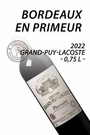 2022 Chateau Grand Puy Lacoste - 5eme Cru Classe Pauillac