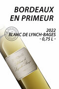 2022 Blanc de Lynch-Bages - Bordeaux Blanc AC -Subskription- -Rest: 12 Fl.-