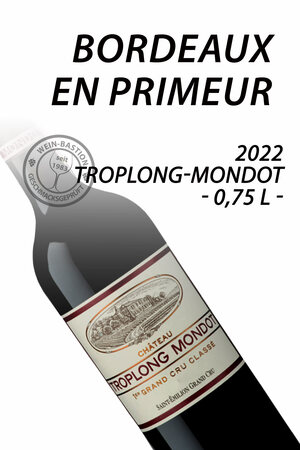 2022 Chateau Troplong Mondot - St. Emilion Grand Cru Classe