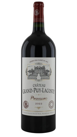 2022 Chateau Grand Puy Lacoste 1,5 l - Magnum - Grand Cru Classe Pauillac