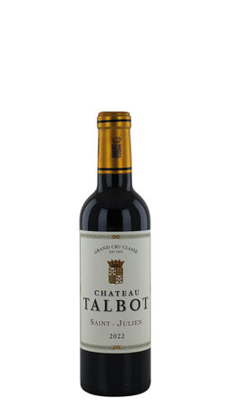 2022 Chateau Talbot 0,375 l - halbe Flasche - St. Julien 4eme Cru Classe