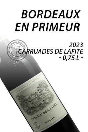 2023 Les Carruades de Lafite - Zweitwein von Château Lafite-Rothschild - Pauillac AC