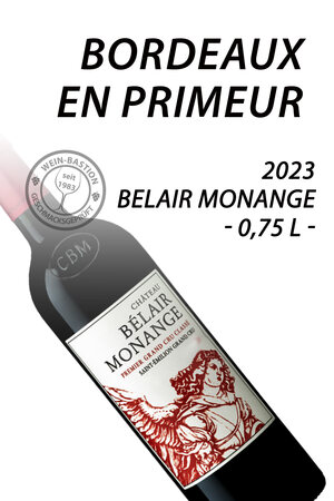 2023 Chateau Belair Monange - St. Emilion Premier Grand Cru Classe