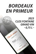 2023 Chateau Clos Fontaine Grand Vin - Cotes de Francs AC