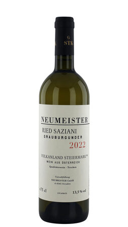 2022 Neumeister - Grauburgunder - Ried Saziani DAC Vulkanland Steiermark